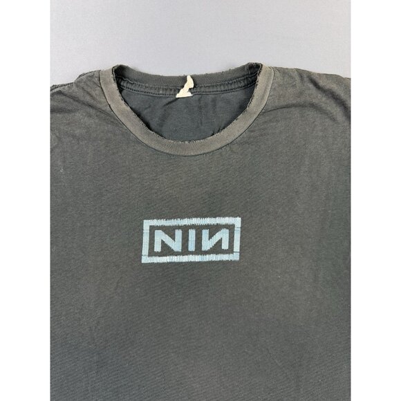 Vintage Y2K Nine Inch Nails Live With Teeth 2005 Promo Concert Fade Black Tour - Picture 3 of 16